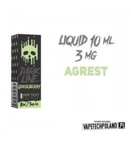 Liquid DARK LINE 10ml - Gooseberry 3mg