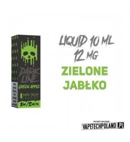 Liquid DARK LINE 10ml - Green Apple 12mg