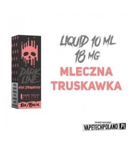 Liquid DARK LINE 10ml - Milk Strawberry 18mg