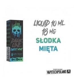 Liquid DARK LINE 10ml - Sweet Mint 18mg