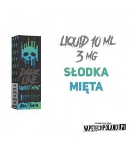 Liquid DARK LINE 10ml - Sweet Mint 3mg