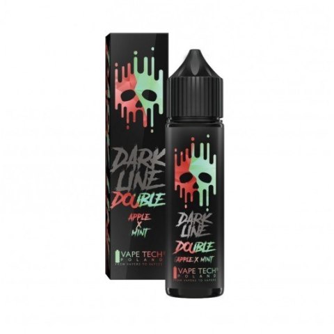 Longfill DARK LINE Double 8/60ml - Apple Mint