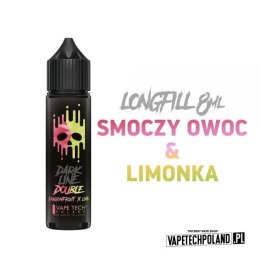 Longfill DARK LINE Double 8/60ml - Dragonfruit Lime