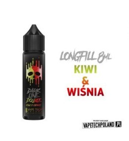 Longfill DARK LINE Double 8/60ml - Kiwi Cherry