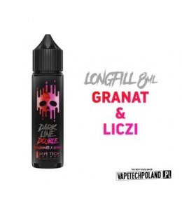 Longfill DARK LINE Double 8/60ml - Pomegranate Lychee
