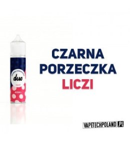 Longfill DUO koncentrat 10/60ml - CZARNA PORZECZKA LICZI