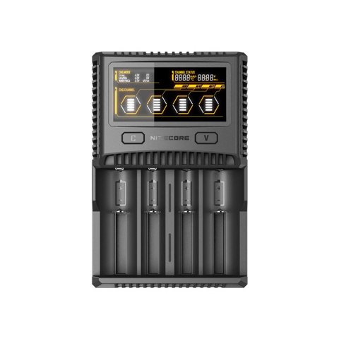Ładowarka - Nitecore SC4 6A - Charge Intelligent Battery Ładowarka - Nitecore SC4 6A - Charge Intelligent Battery