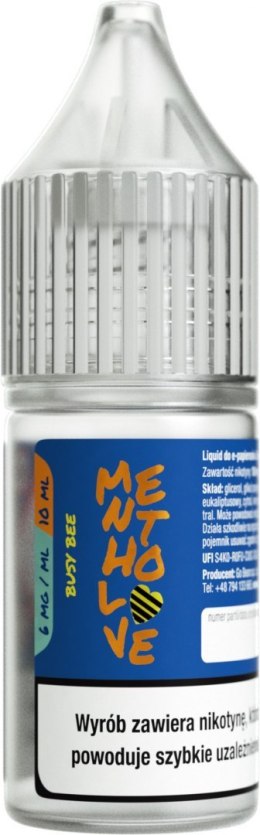 Liquid Mentholove Nicotine Busy Bee - 6mg