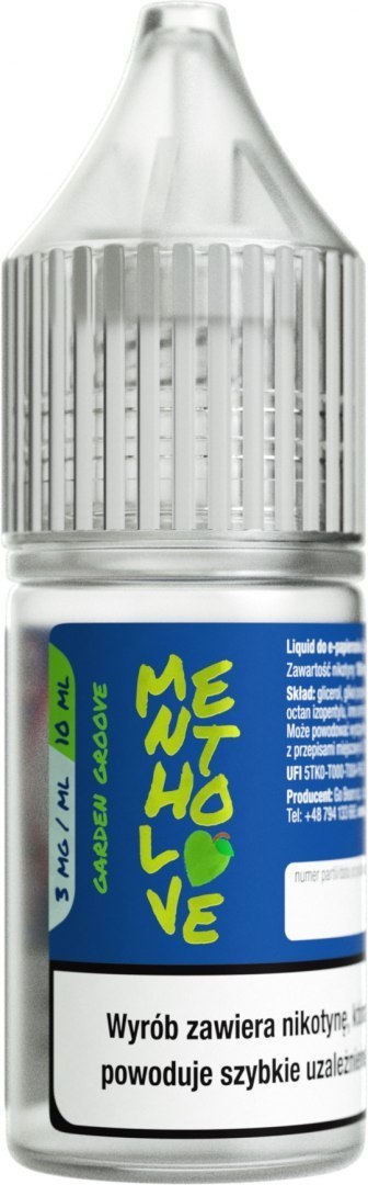 Liquid Mentholove Nicotine - Garden Groove 3mg