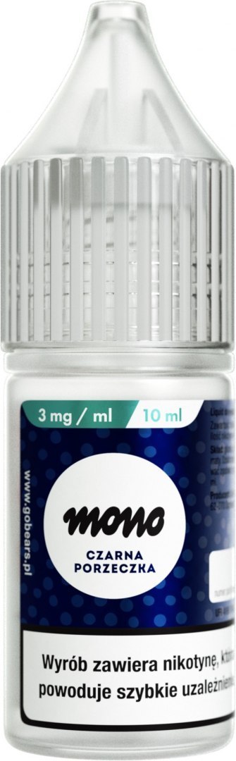 Liquid MONO nicotine - Czarna Porzeczka 3mg