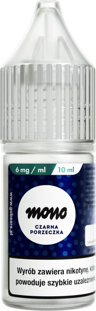 Liquid MONO nicotine - Czarna Porzeczka 6mg