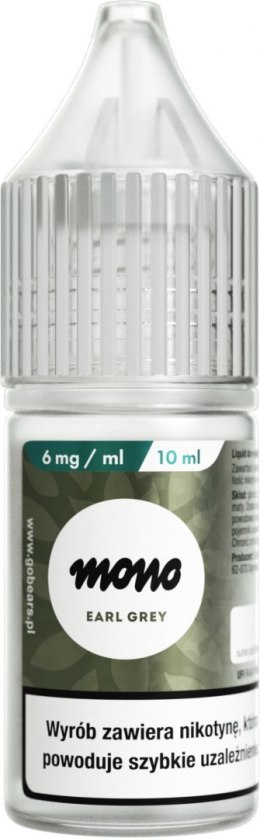 Liquid MONO nicotine - Earl Grey- 6mg