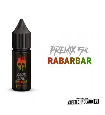 Premix Dark Line 5ml - Rhubarb