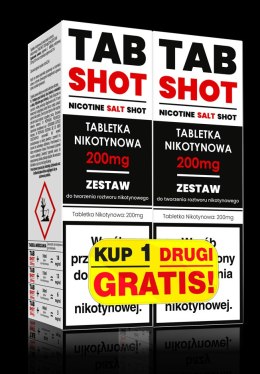 Tab Shot 200mg Zestaw 1+1 gratis