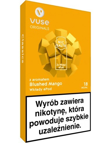 Vuse ePod Blushed Mango 18mg /ml (1 szt.)