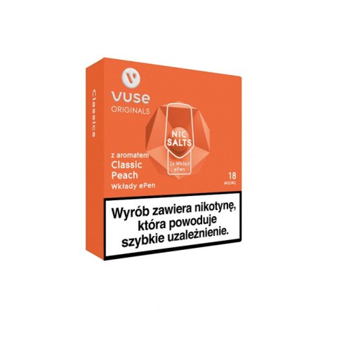 Vuse ePod Classic Peach 18mg /ml (2 szt.)