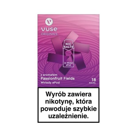 Vuse ePod Passionfruit Fields 18mg /ml (2 szt.)