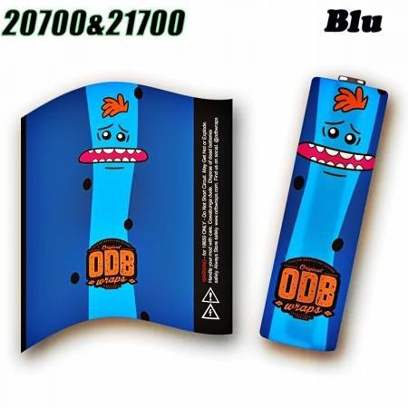 Koszulka Termokurczliwa - Little Blue - na akumulator 20700/21700 Koszulka Termokurczliwa - Little Blue - na akumulator 20700/21700