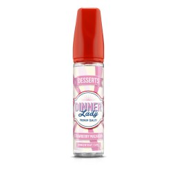 Longfill Dinner Lady 14/60ml - Strawberry Macaroon