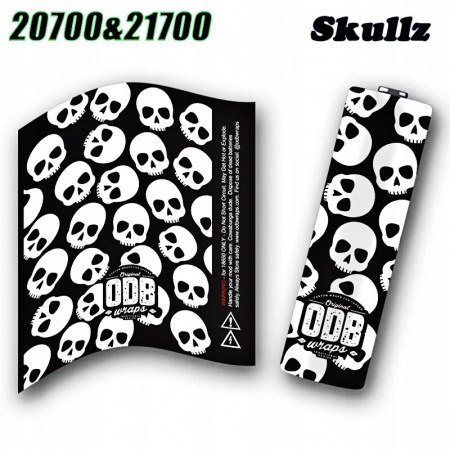 Koszulka Termokurczliwa - Skullz - na akumulator 21700/20700 Koszulka Termokurczliwa - Skullz - na akumulator 21700/20700