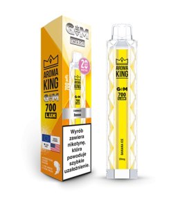 Aroma King GEM LUX 700 20mg - Banana Ice