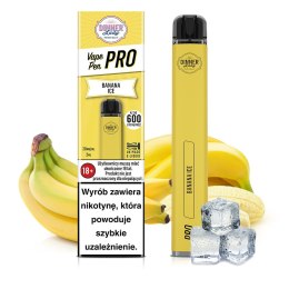 Dinner Lady Vape Pen Pro - Banana Ice 20mg