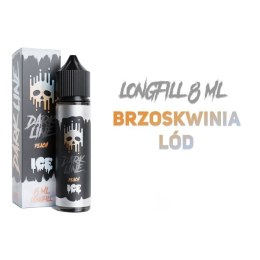 Longfill Dark Line ICE 8/60ml - Peach
