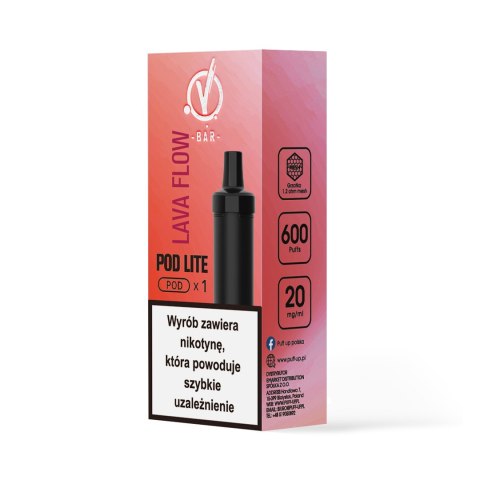 Kartridż Wkład Cubo Pod 20mg 2ml - Lava Flow