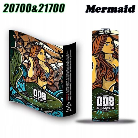 Koszulka na akumulator 20700/21700 Mermaid Koszulka na akumulator 20700/21700 Mermaid
