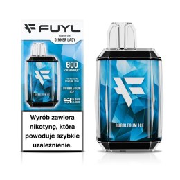 Dinner Lady FUYL - Bubblegum Ice - 600 puffs 20 MG