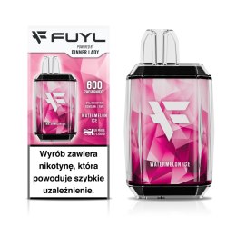 Dinner Lady FUYL - Watermelon Ice - 600 puffs 20 MG