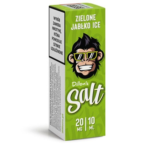 Liquid Dillon's Salt - Zielone Jabłko Ice 20mg 10ml