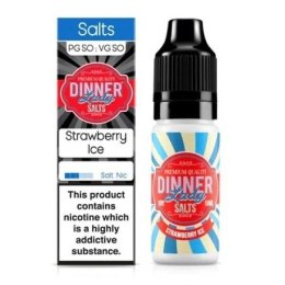 Liquid Dinner Lady Salt 20mg - Strawberry Ice