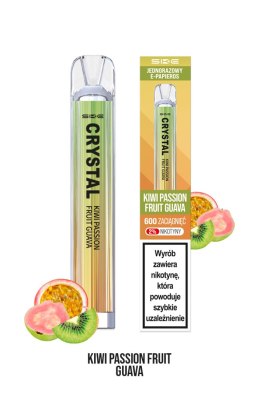 SKE Crystal - Kiwi Passion Fruit Guava 600 puffs 20 mg