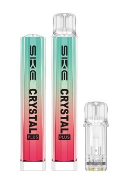 SKE Crystal Plus Kit Aurora Blue + Wkład Kiwi Passion Fruit Guava