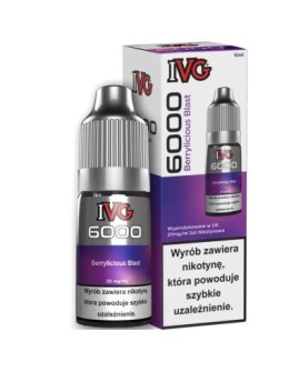 Liquid IVG 6000 Salt Berrylicious Blast 20 mg 10 ml