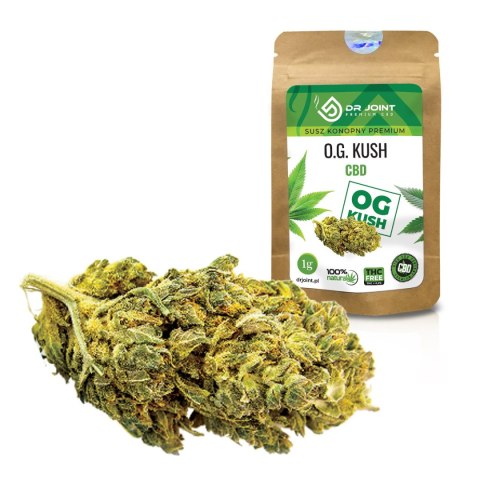 Susz konopny CBD O.G Kush 1g - Dr Joint Susz konopny CBD O.G Kush 1g - Dr Joint