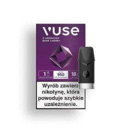 Wkład Vuse Pro - Dark Cherry 18mg/ml