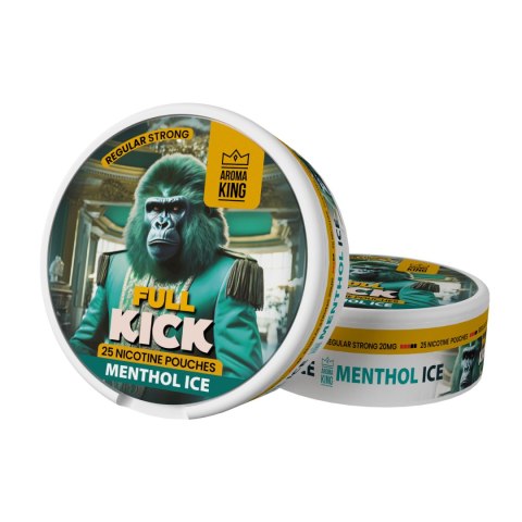 Woreczki Nikotynowe Aroma King Full Kick - Menthol Ice 20mg Woreczki Nikotynowe Aroma King Full Kick - Menthol Ice 20mg