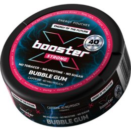 Woreczki kofeinowe X-BOOSTER Bubble Gum 40mg