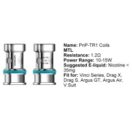 VOOPOO Vinci Pod PnP TR1 1.2 OHM