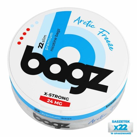 Woreczki Nikotynowe BAGZ Arctic Freeze X-Strong 24 mg Woreczki Nikotynowe BAGZ Arctic Freeze X-Strong 24 mg