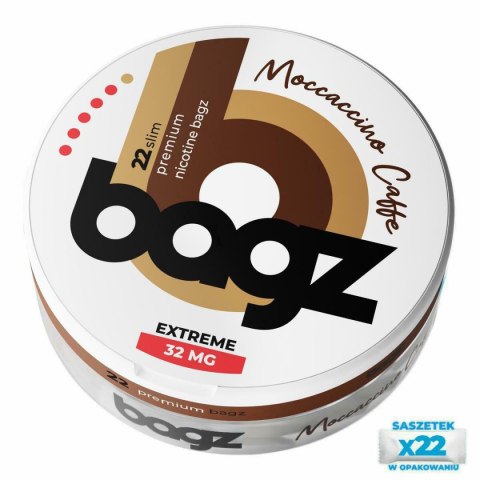 Woreczki Nikotynowe BAGZ Moccaccino Caffe EXTREME 32 mg Woreczki Nikotynowe BAGZ Moccaccino Caffe EXTREME 32 mg