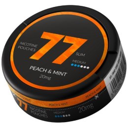 Woreczki nikotynowe 77 Peach & Mint 10.4mg