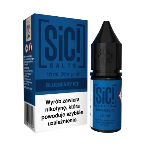 Liquid Sic Salts 10ml - Blueberry Ice 20mg