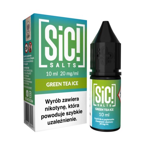 Liquid Sic Salts 10ml - Green Tea Ice 20mg