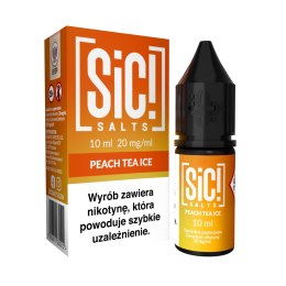 Liquid Sic Salts 10ml - Peach Tea Ice 20mg