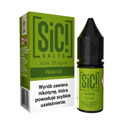 Liquid Sic Salts 10ml - Pear Ice 20mg