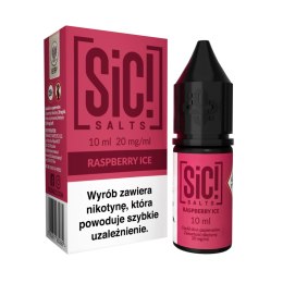 Liquid Sic Salts 10ml - Raspberry Ice 20mg