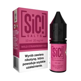 Liquid Sic Salts 10ml - Wild Strawberry Ice 20mg